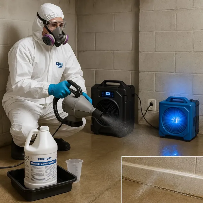 Sanitization and Odor Removal process in South Haven, IN